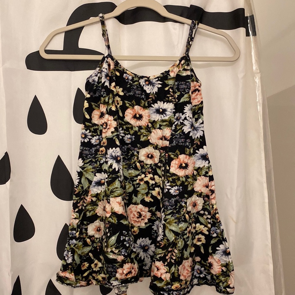 Floral tank top